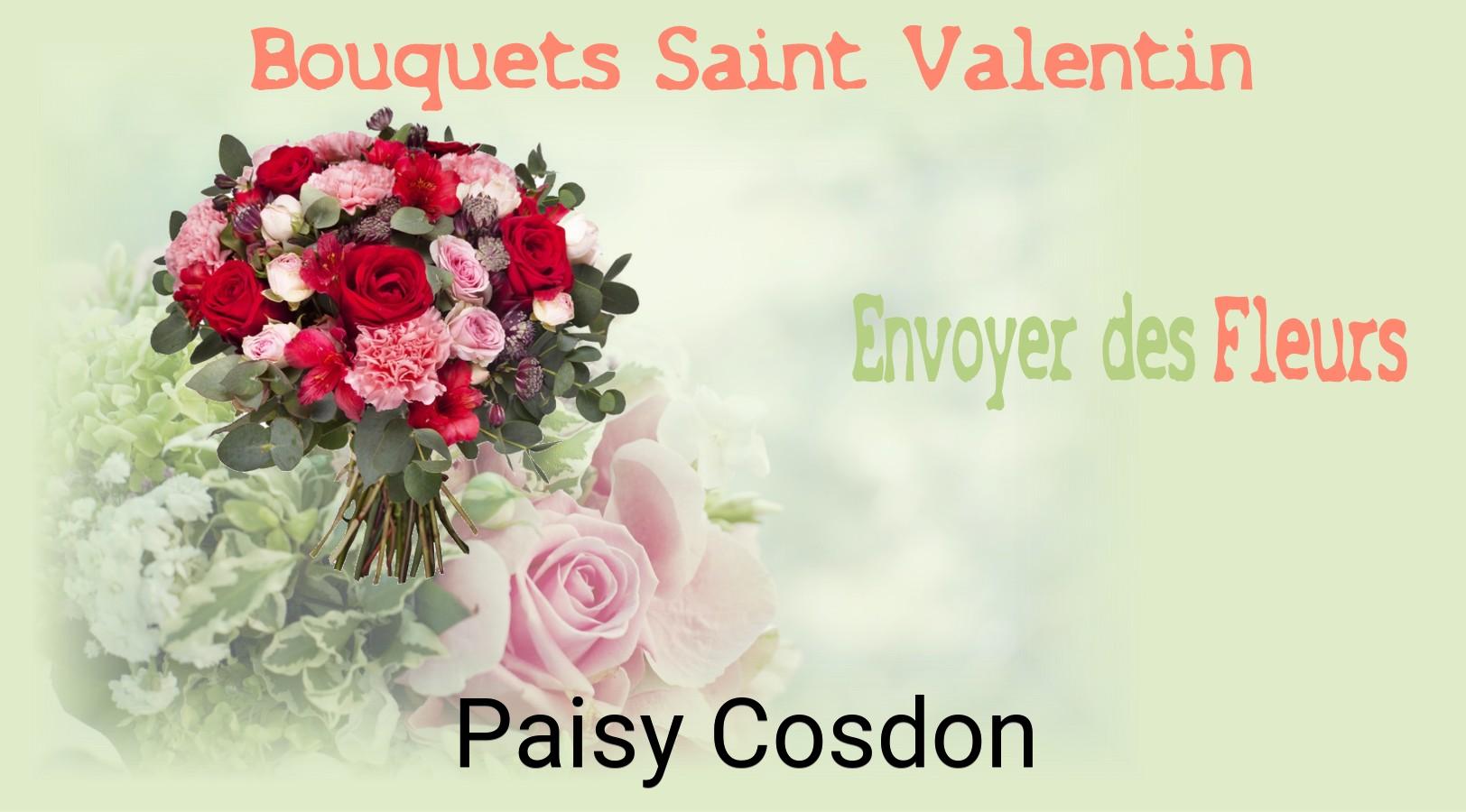 Roses de Saint-Valentin livrées à Paisy-Cosdon